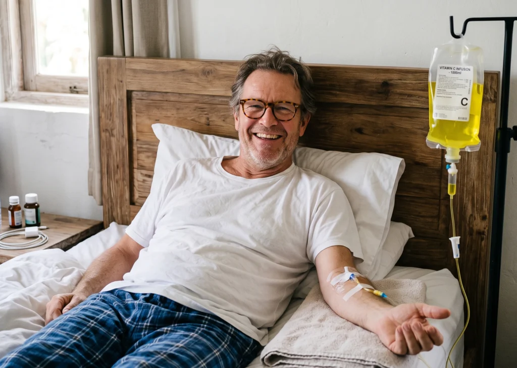 Bali Belly IV Drip treatment in Bali by licensed doctor for diarrhea, vomiting, nausea, dehydration, and food poisoning symptoms.